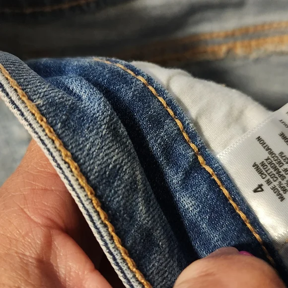 Dark Blue Women's Jeans - Picture 5 of 12